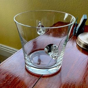 Tiffany and Co. Crystal Ice Bucket